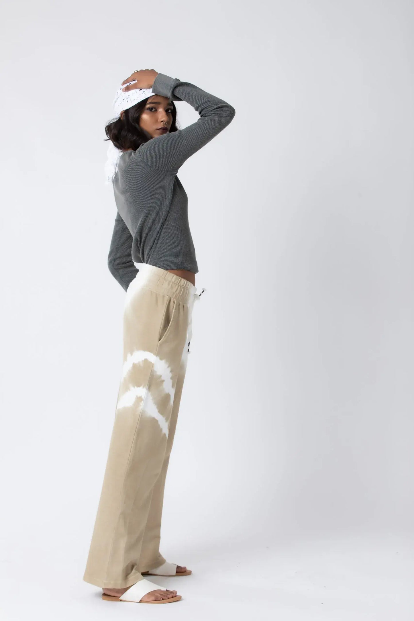 Cherry Blossom Pants (Henna) - PURPLE POTATO