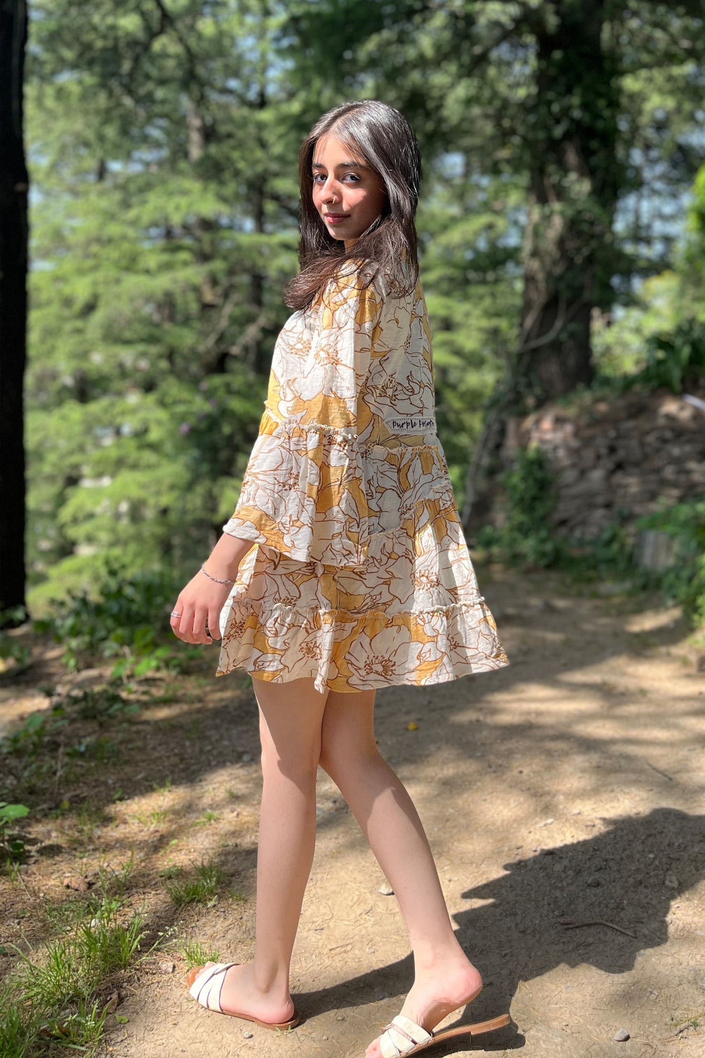Lily Of The Valley Dress - PURPLE POTATO