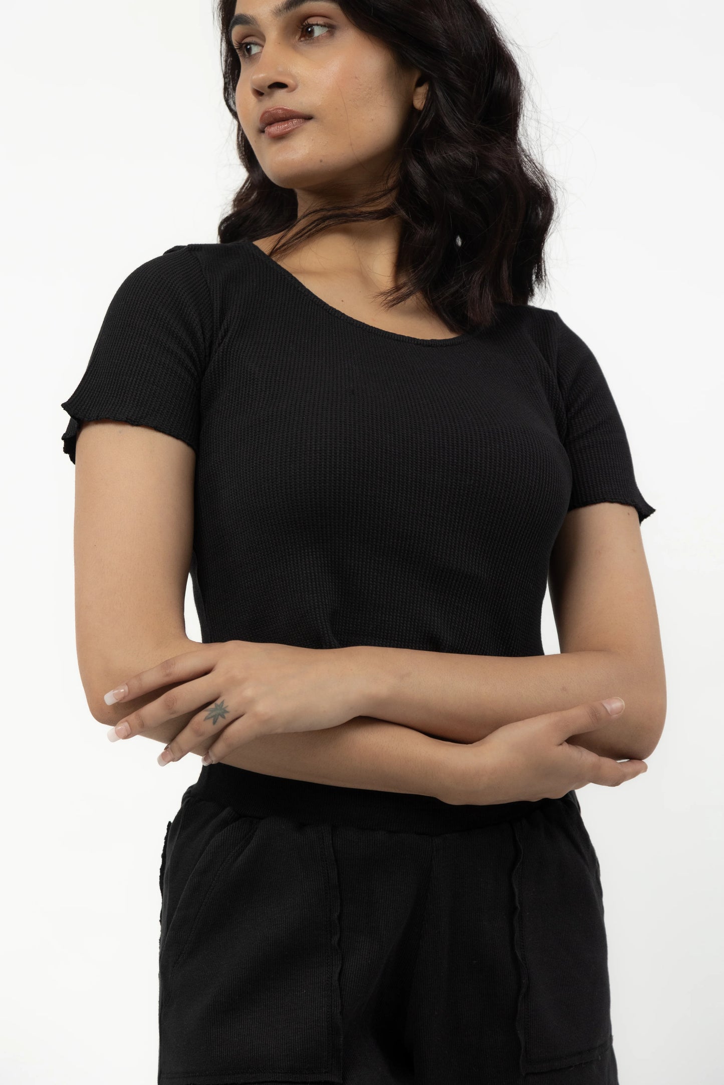 Candytuft Top (Ebony)