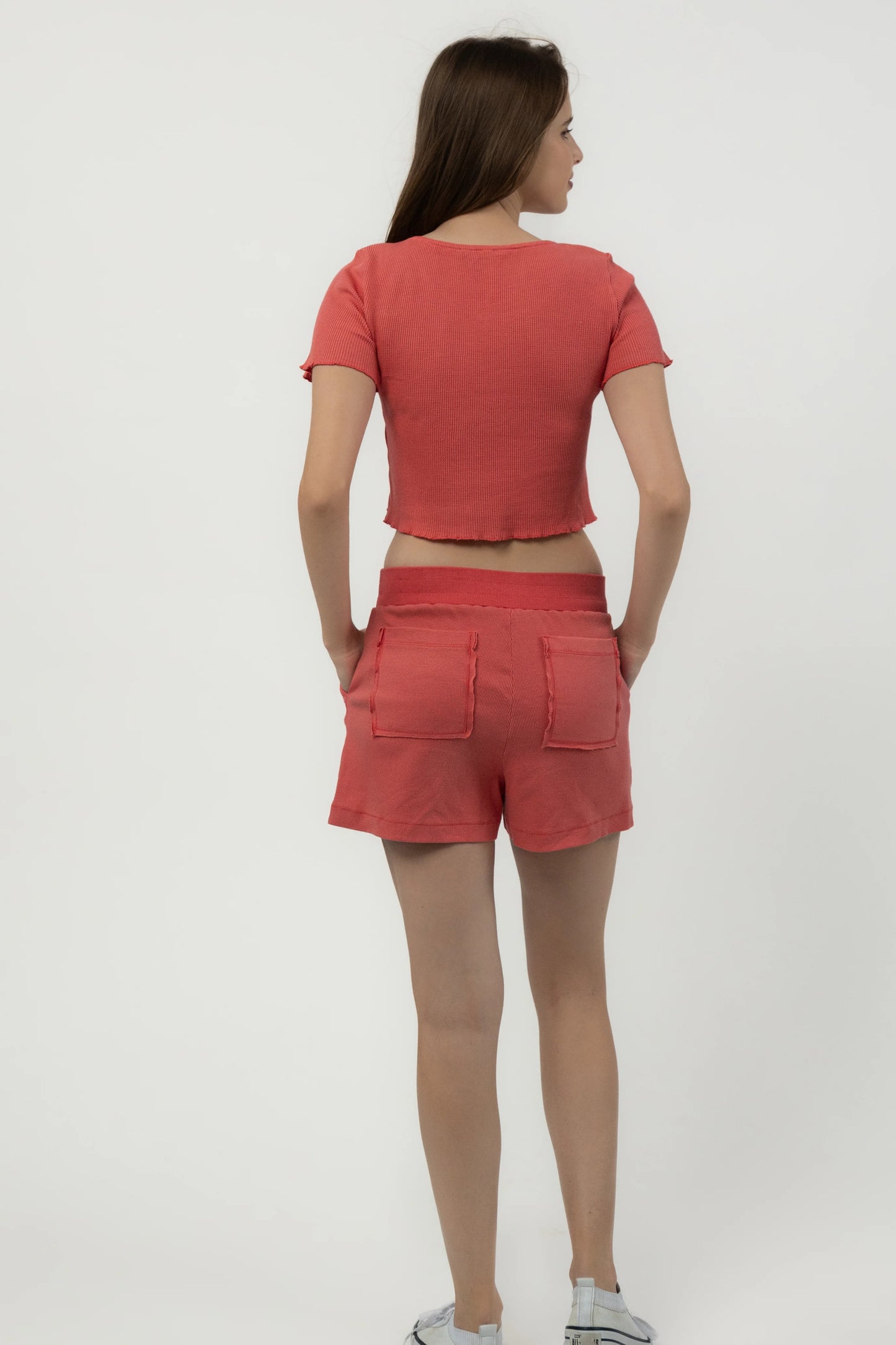 Candytuft Top (Coral)