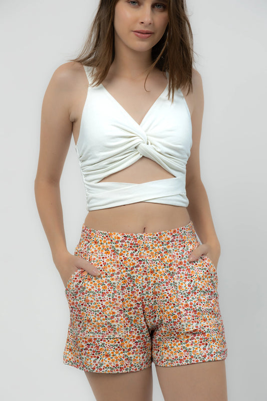 Clover Antique Shorts (Ditsy Print)