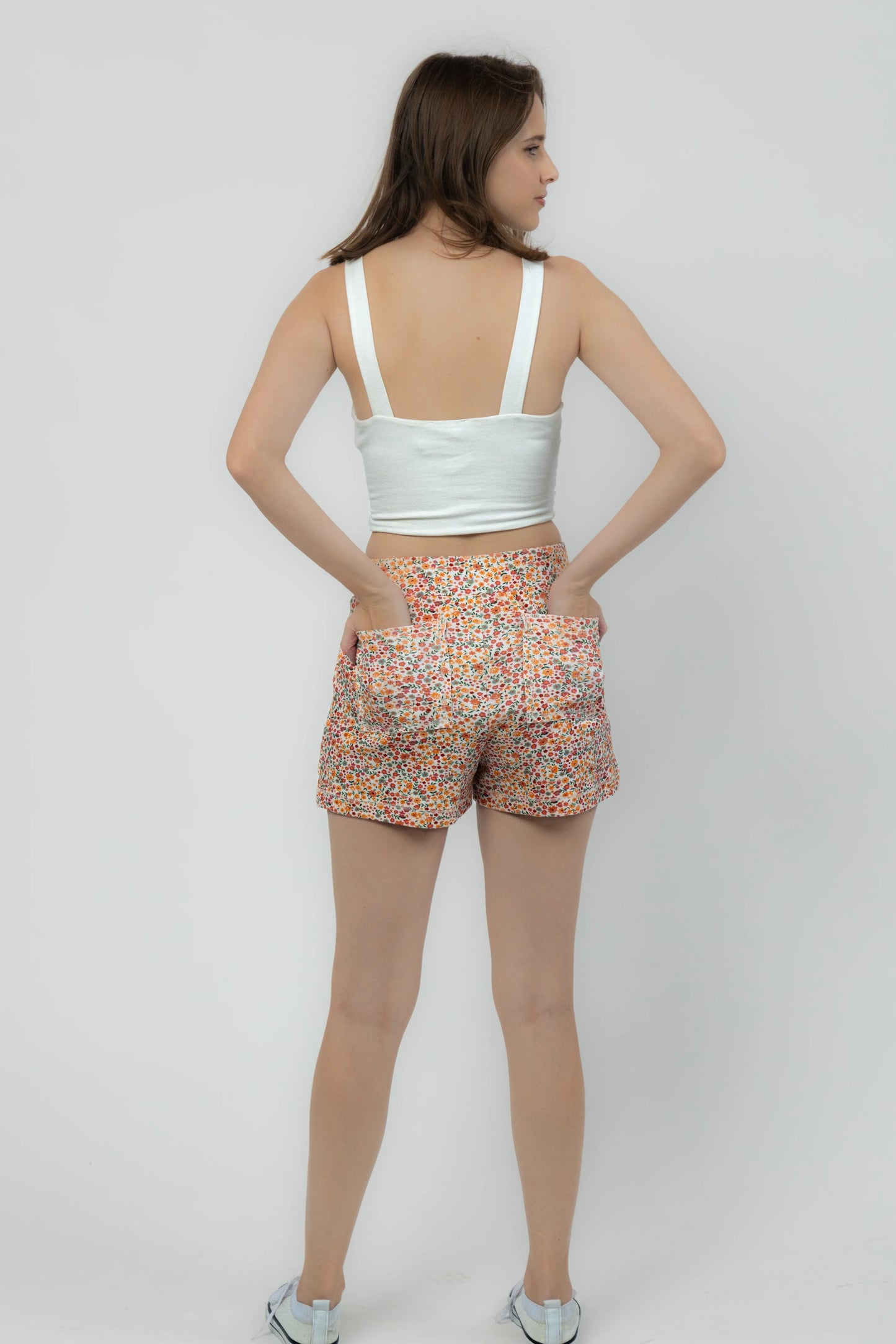 Clover Antique Shorts (Ditsy Print)