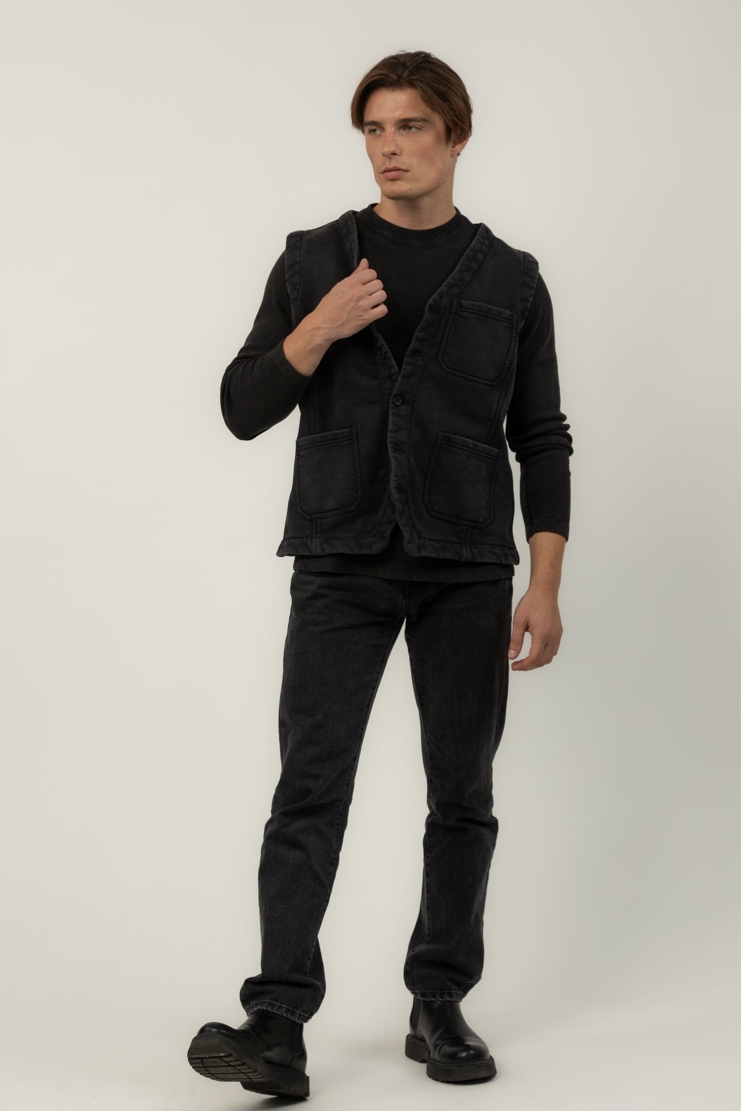 Knit Utility Vest