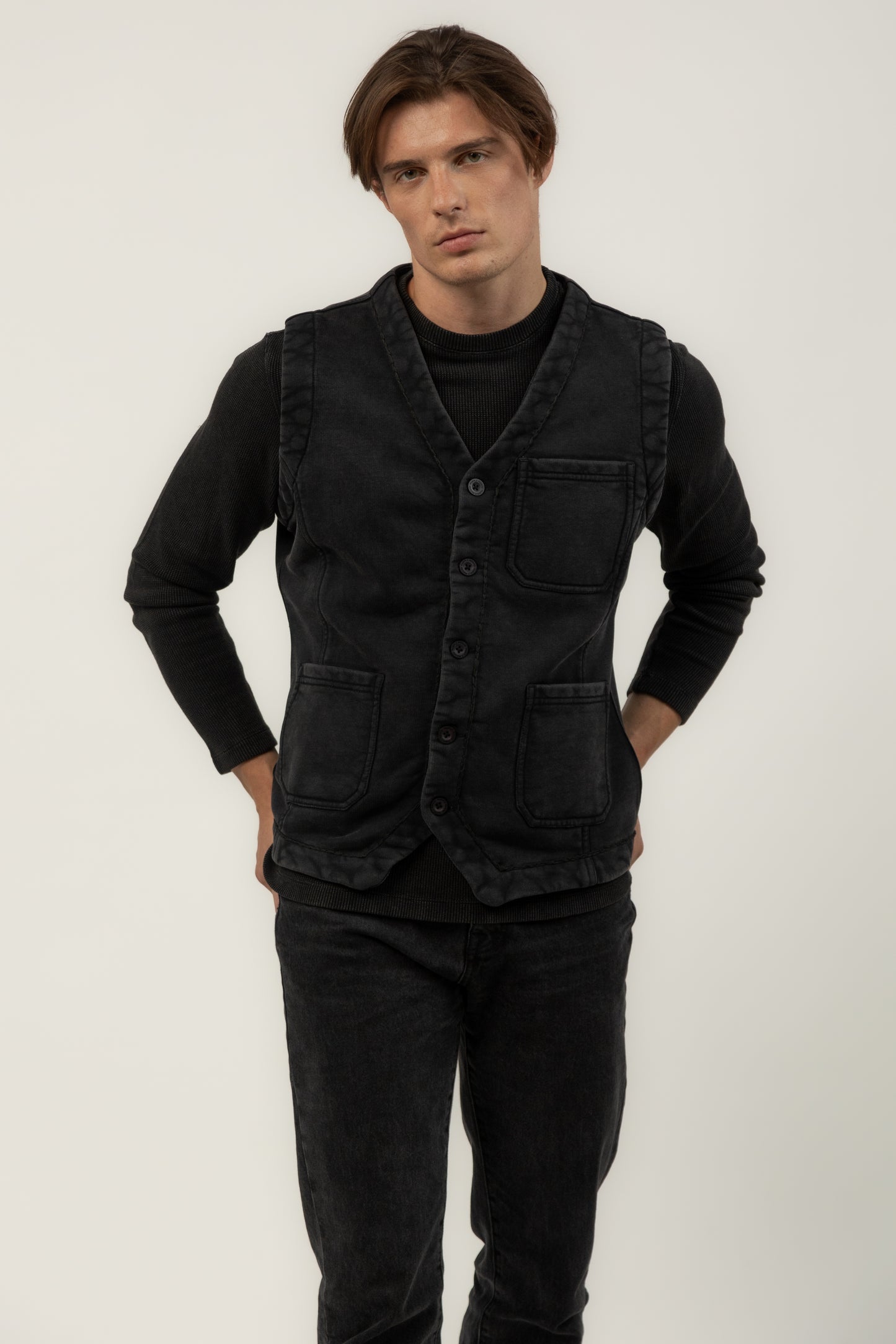 Knit Utility Vest