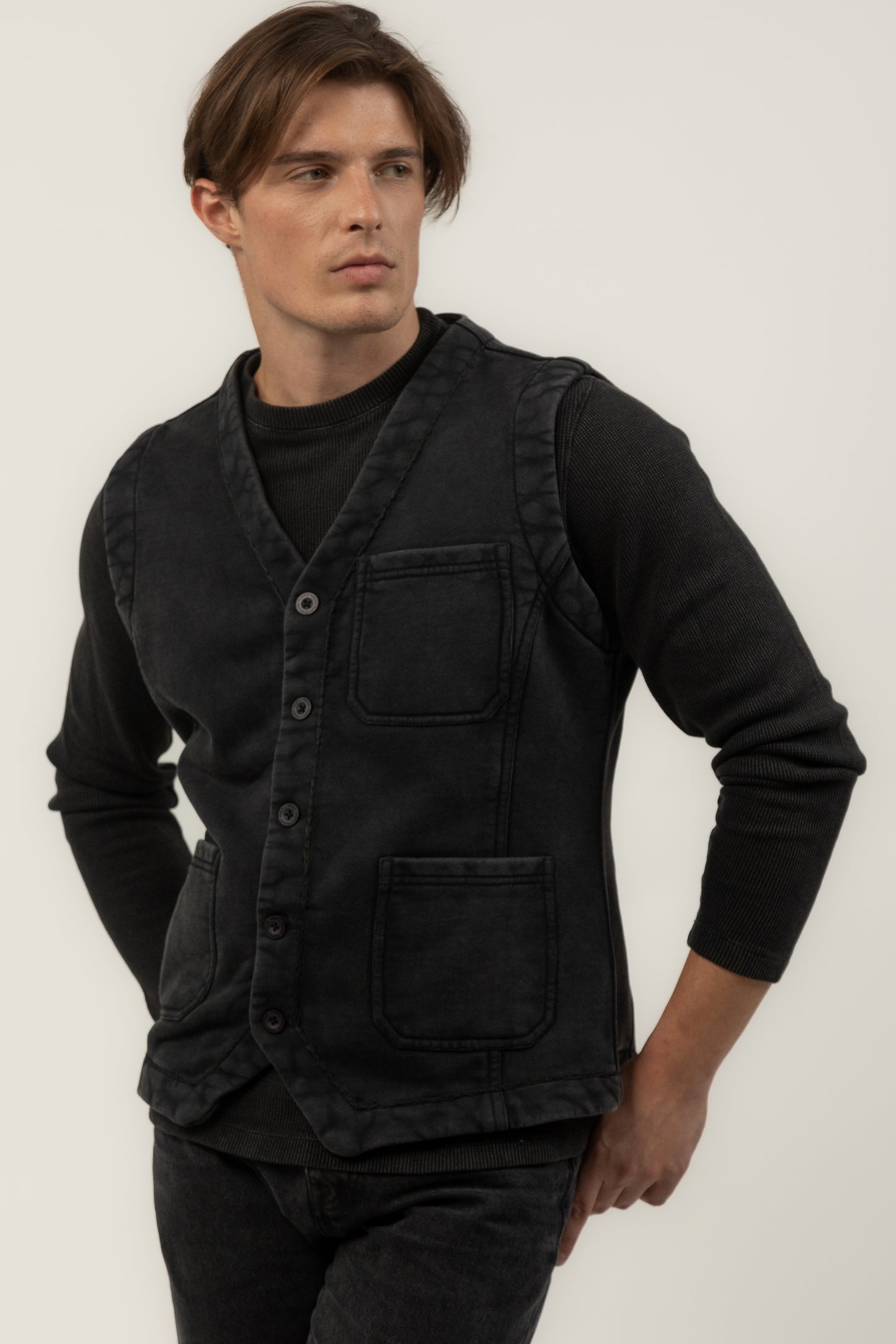 Knit Utility Vest