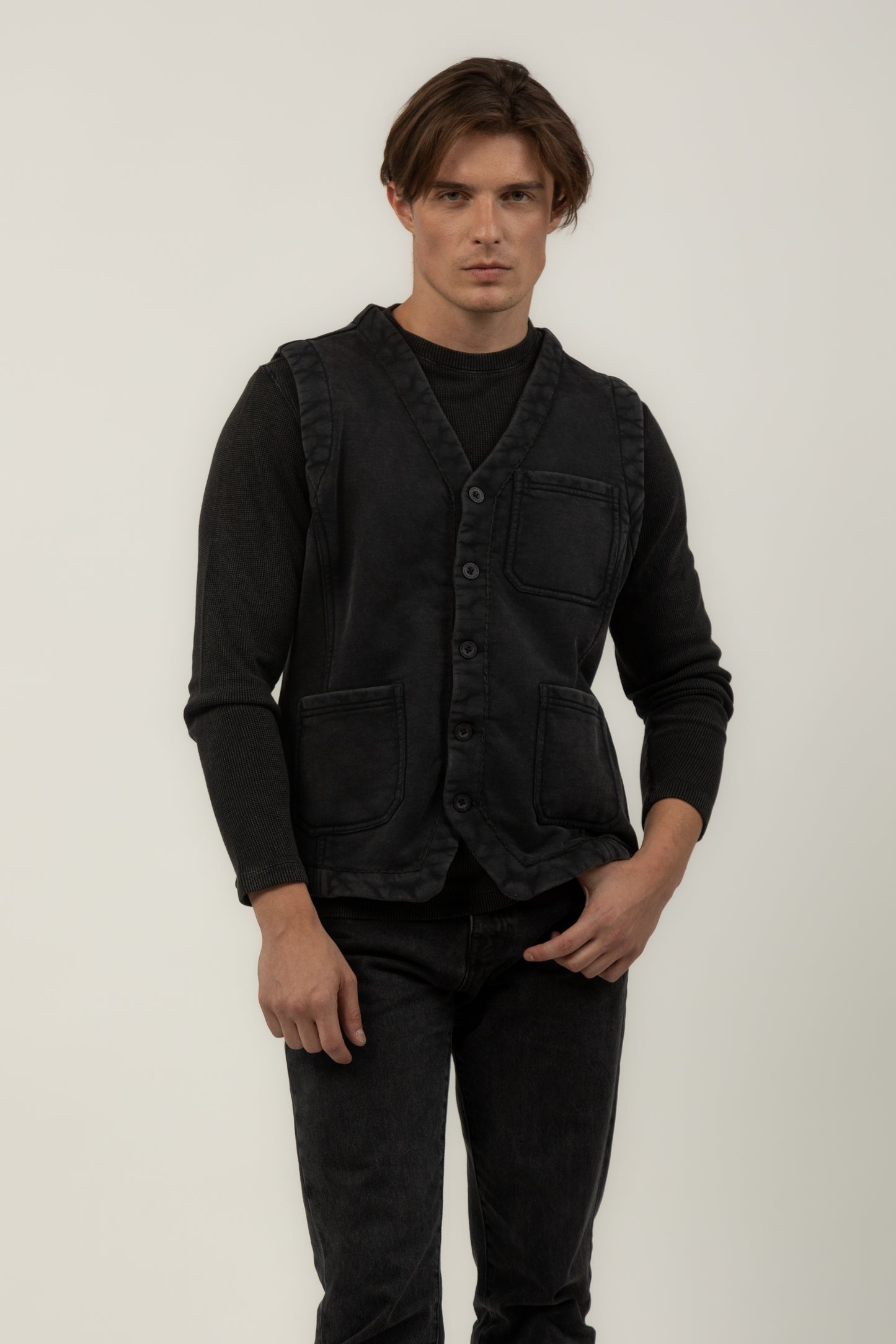 Knit Utility Vest