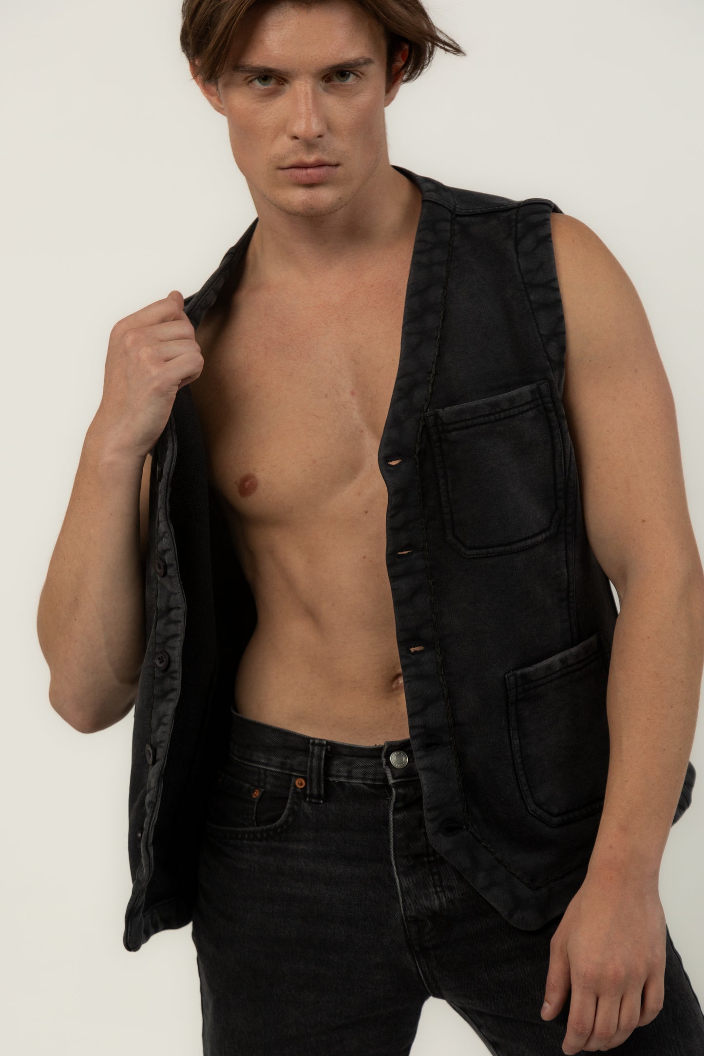 Knit Utility Vest