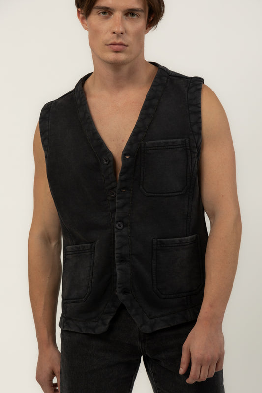 Knit Utility Vest