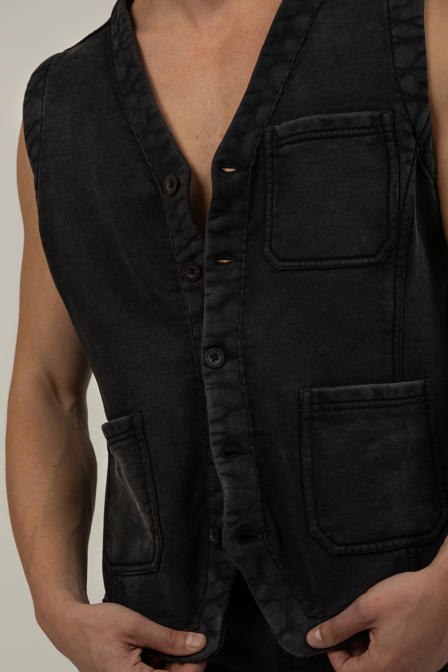 Knit Utility Vest