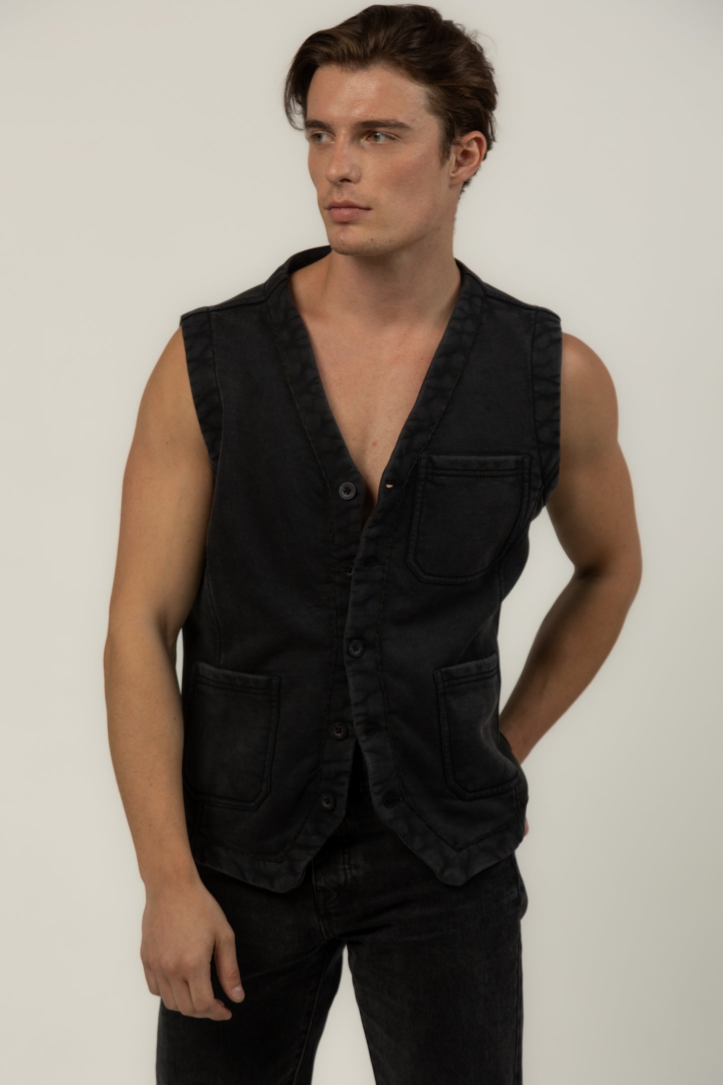 Knit Utility Vest