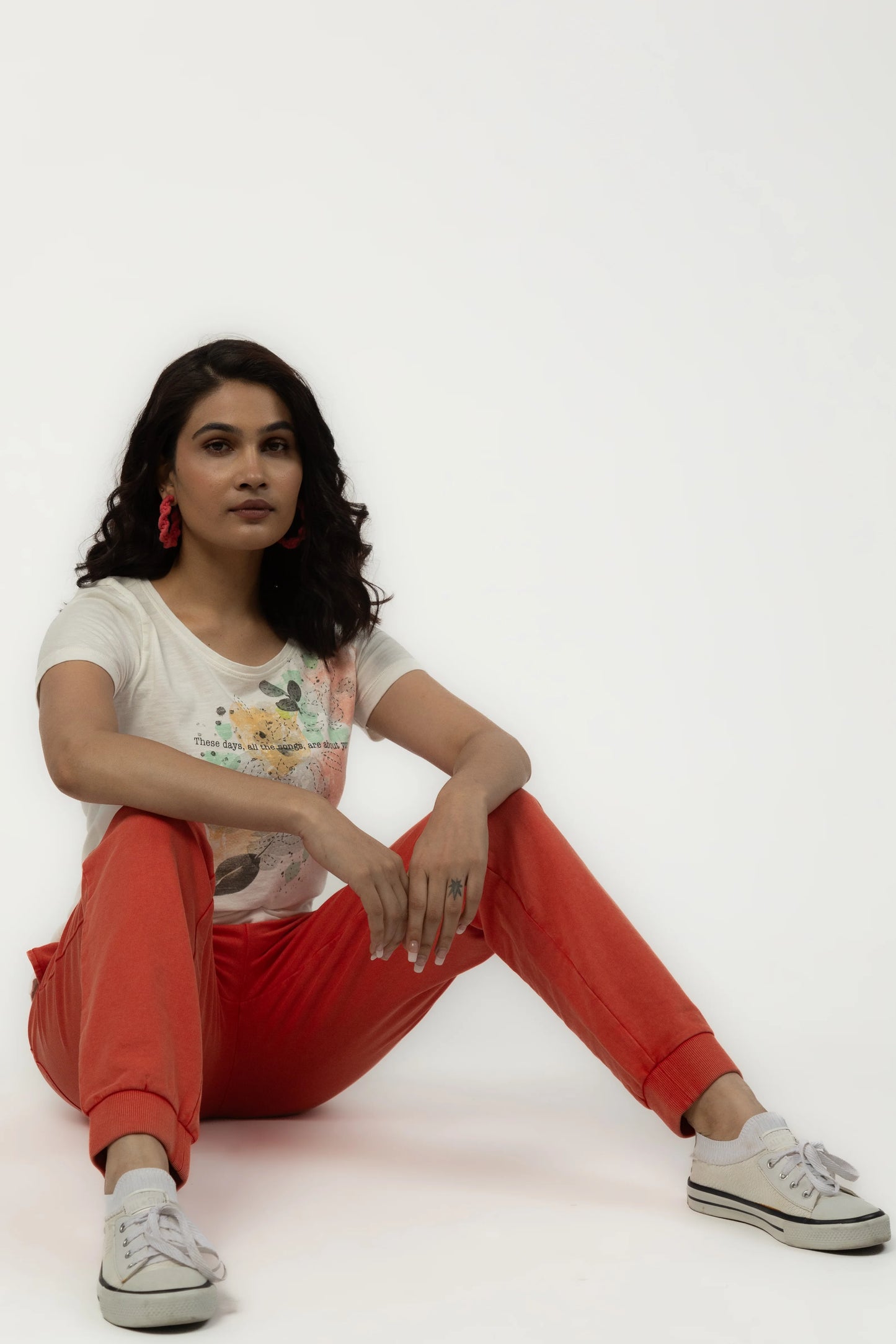 Forget Me Not Joggers (Pepper)