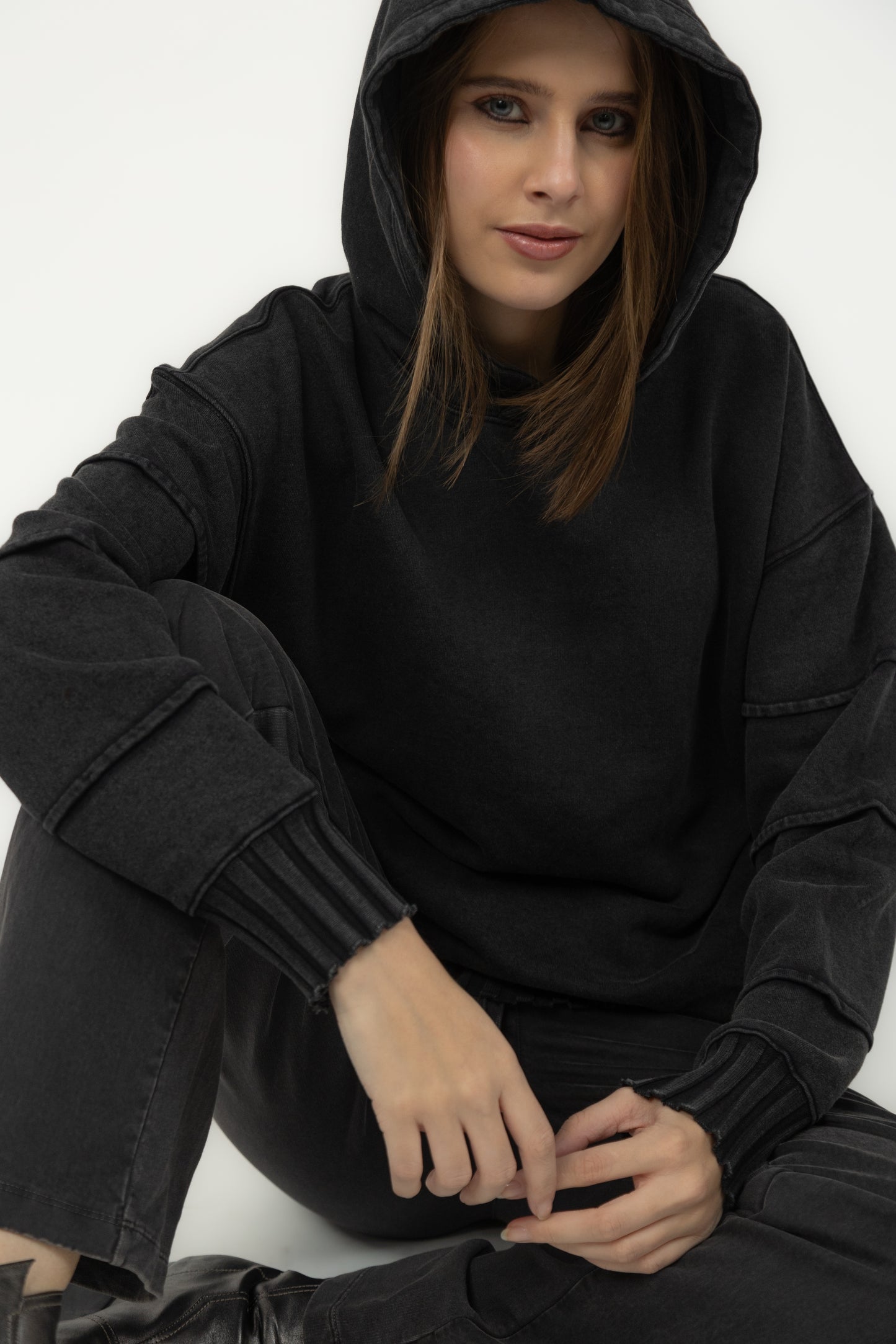 Bamboo Cotton Thick Rib Hoodie