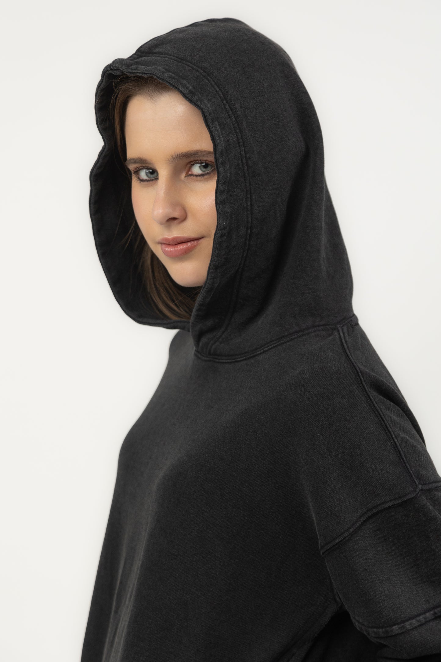 Bamboo Cotton Thick Rib Hoodie
