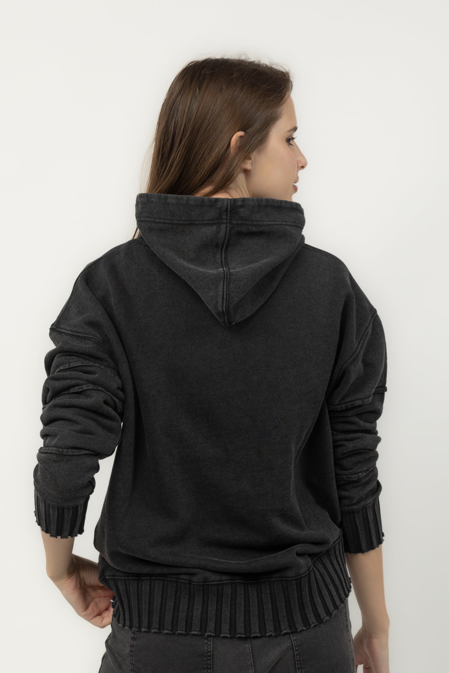 Bamboo Cotton Thick Rib Hoodie