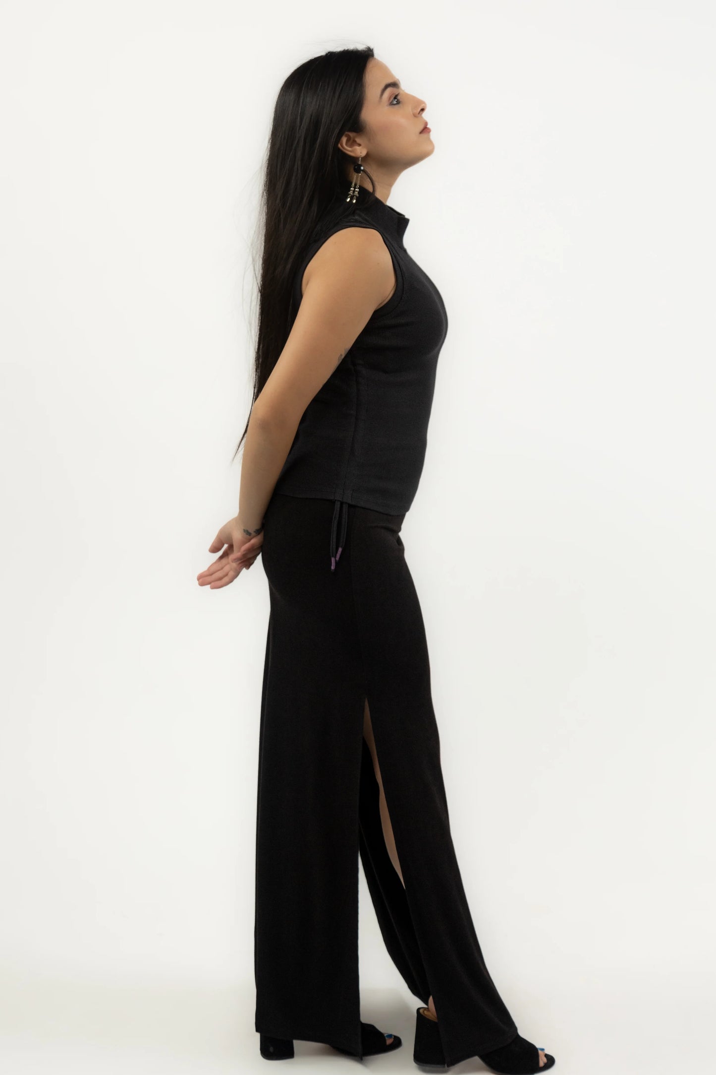 Grace Long Slit Skirt