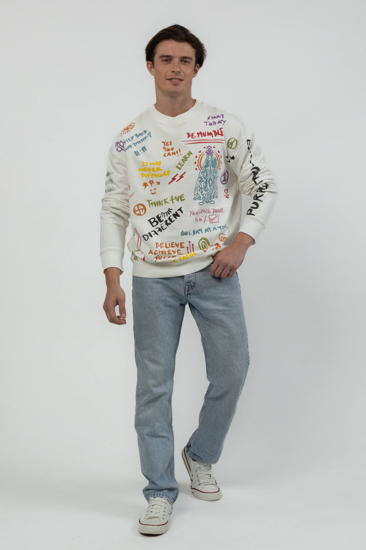 Hope Scribble Sweatshirt