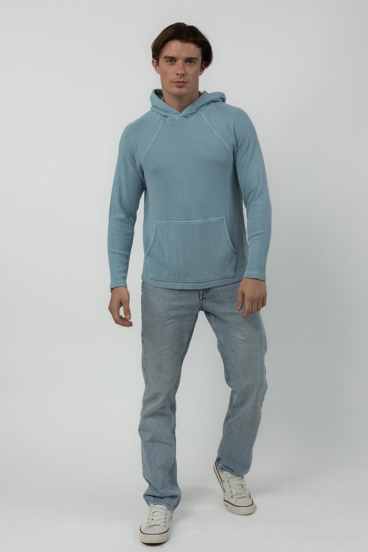 Basic Men's Waffle Hoodie
