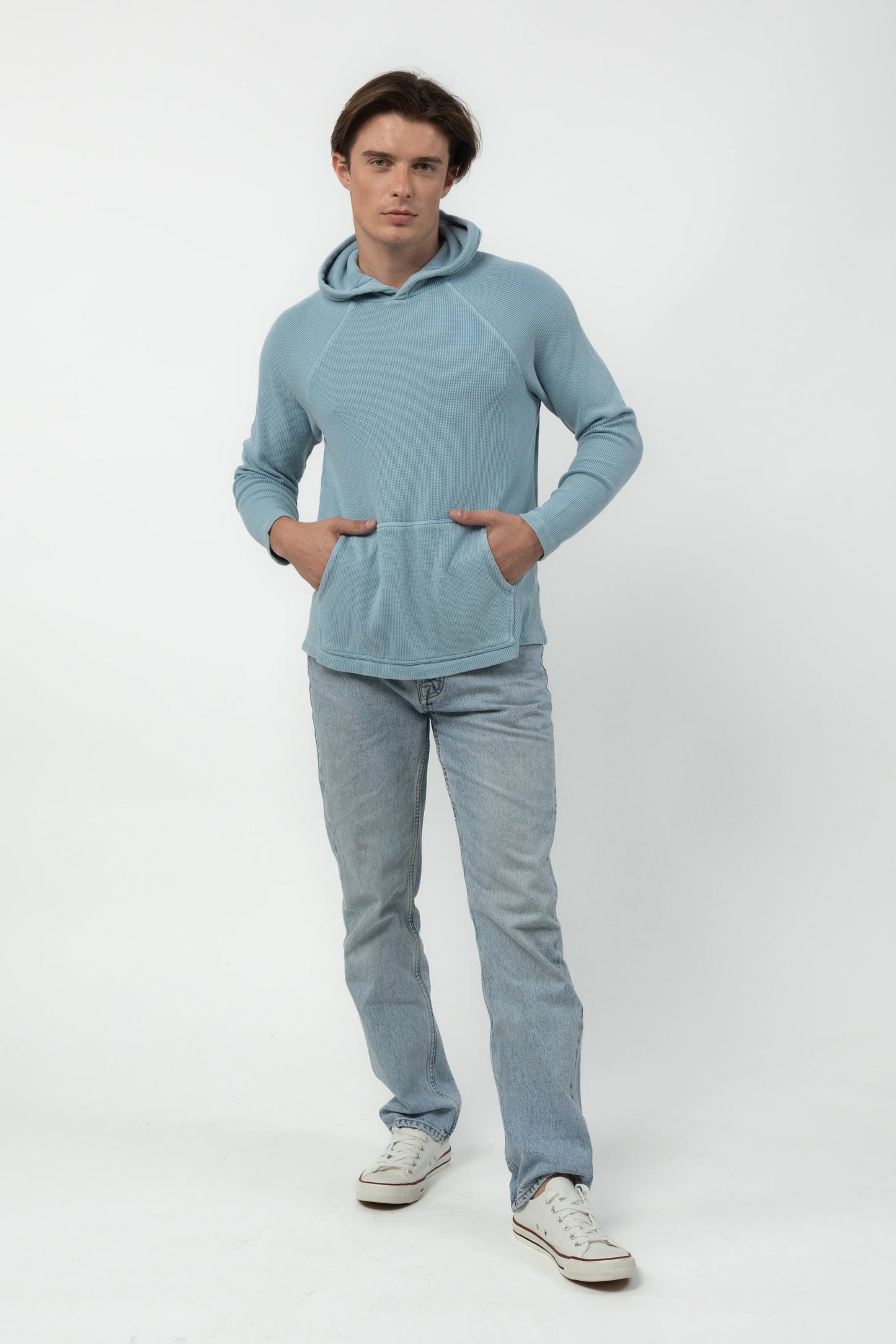 Basic Men's Waffle Hoodie