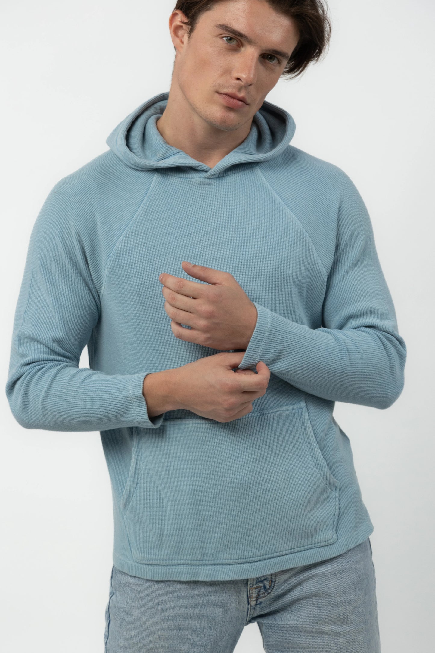 Basic Men's Waffle Hoodie