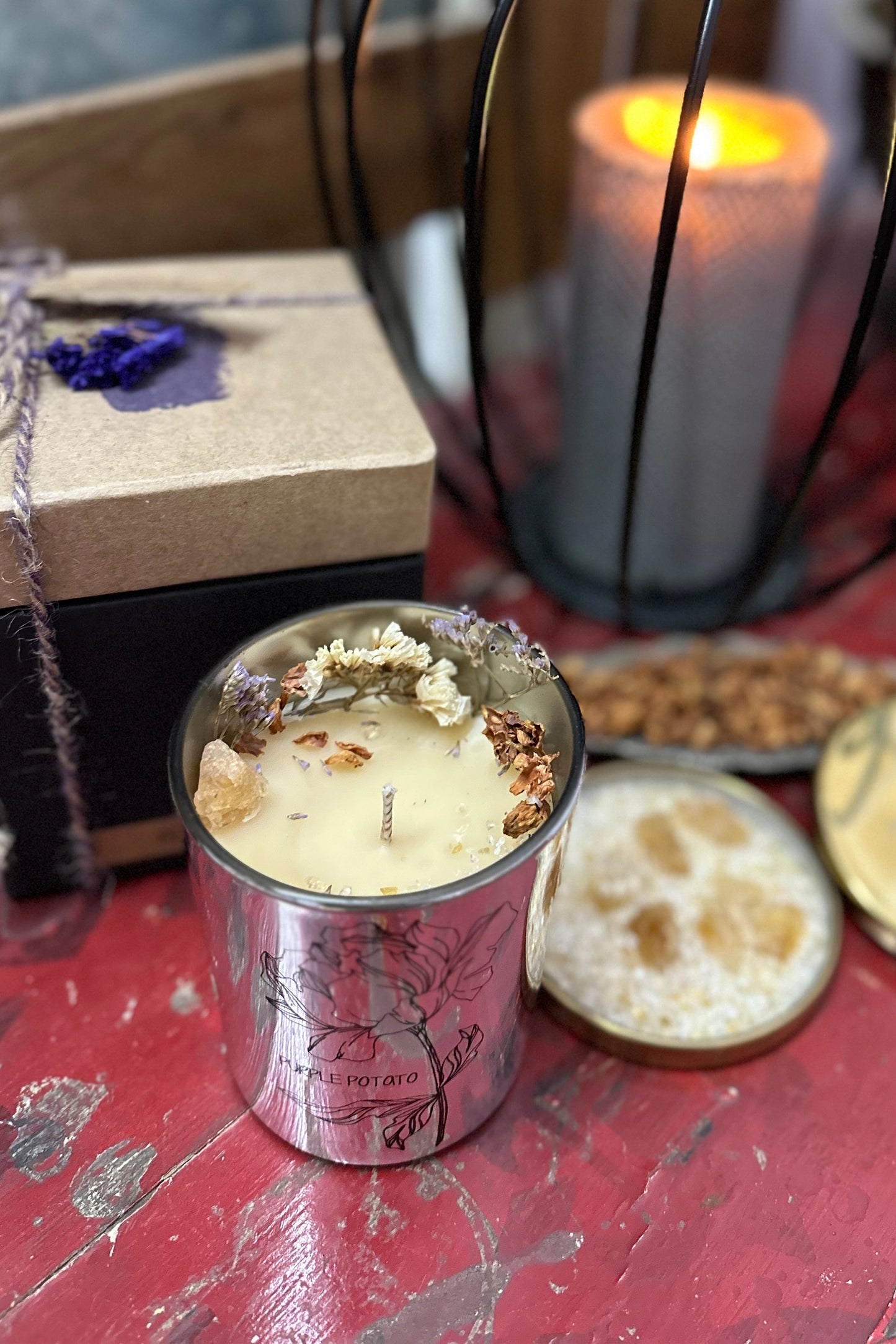 Ready For Spring Citrine Candle