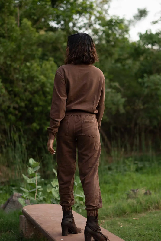 Snowdrop Jogger (Cocoa) - PURPLE POTATO