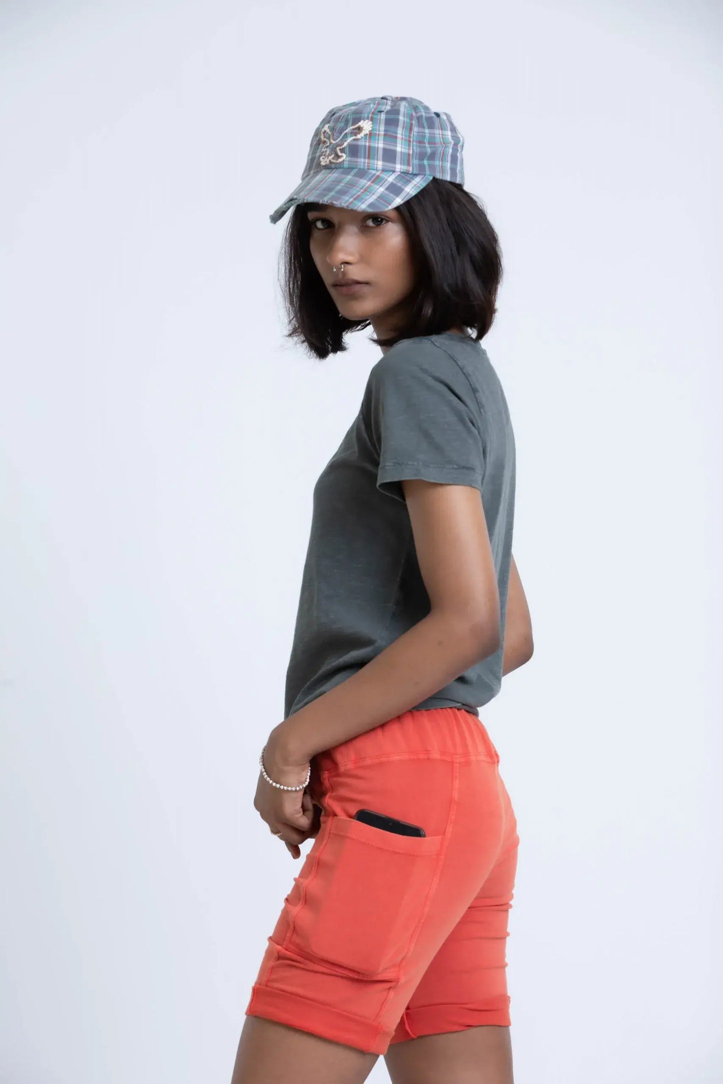 Stalk Cycling Shorts (Pepper) - PURPLE POTATO