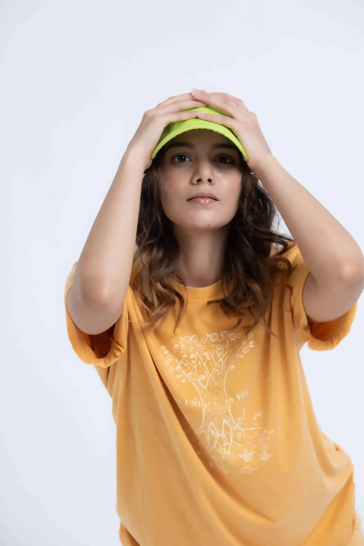 Sunflower Tee (Mango) - PURPLE POTATO