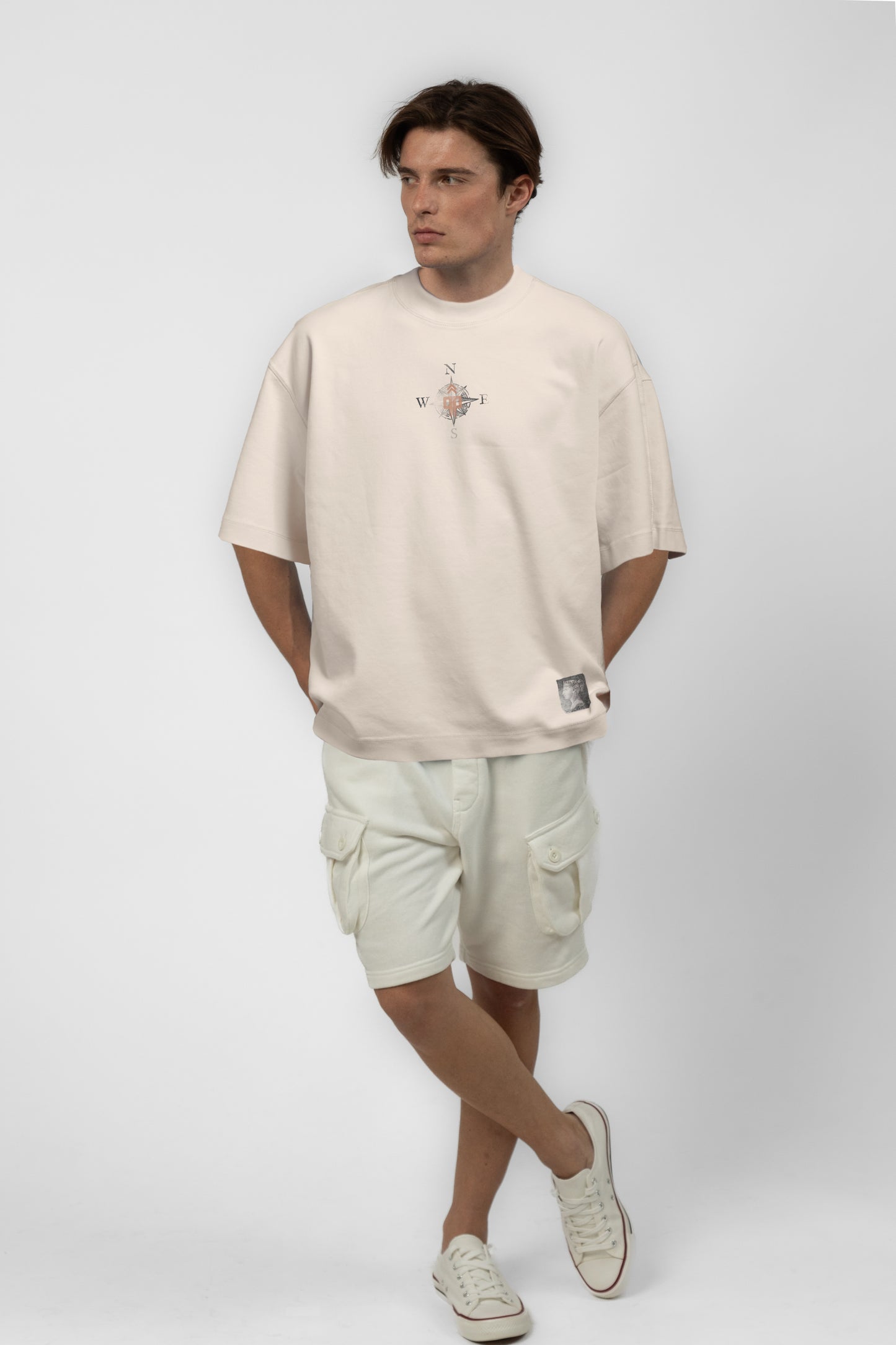 Penny Black Stamp Oversized T-shirt