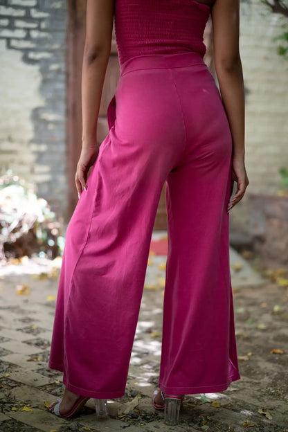 Buttercup Pants (Fuchsia) - PURPLE POTATO