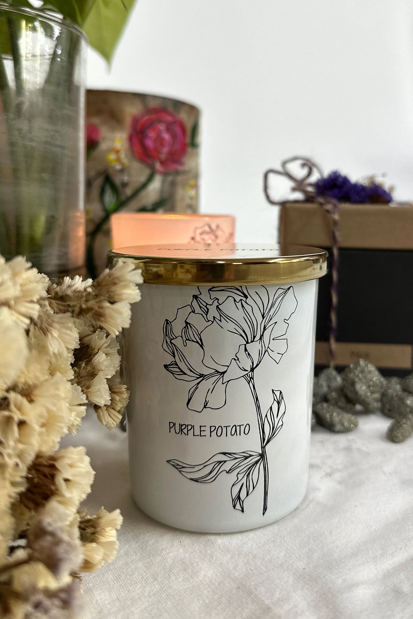 Ikigai Pyrite Abundance Candle