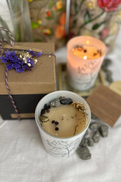 Ikigai Pyrite Abundance Candle