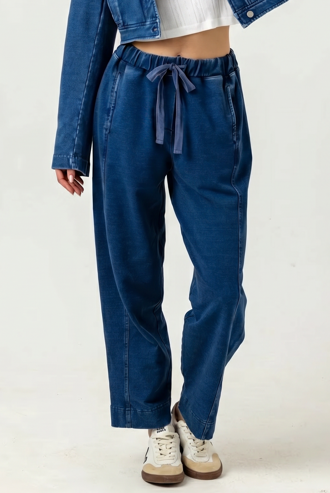 The Indigo Iris Wide-Leg Pants