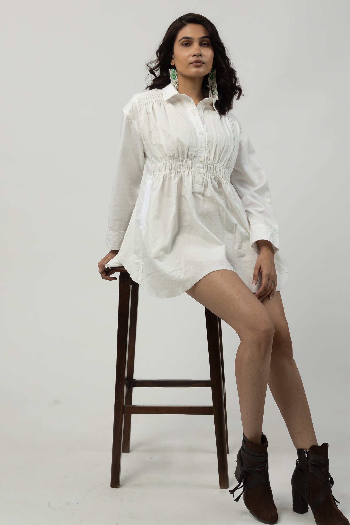 Rosemary Linen Cotton Shirt Dress