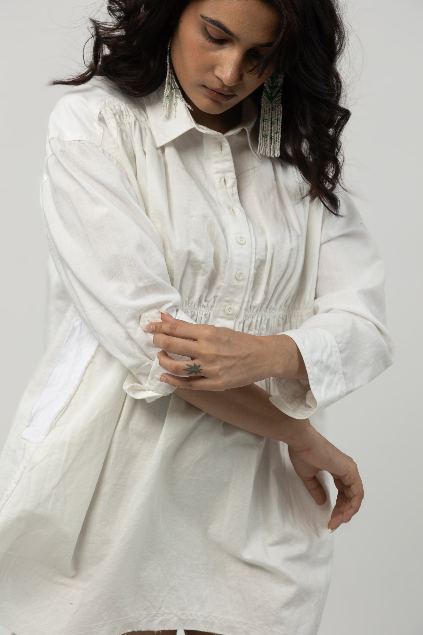 Rosemary Linen Cotton Shirt Dress