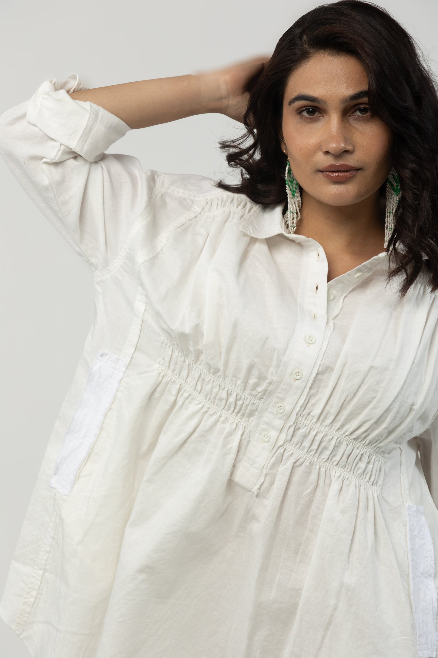 Rosemary Linen Cotton Shirt Dress