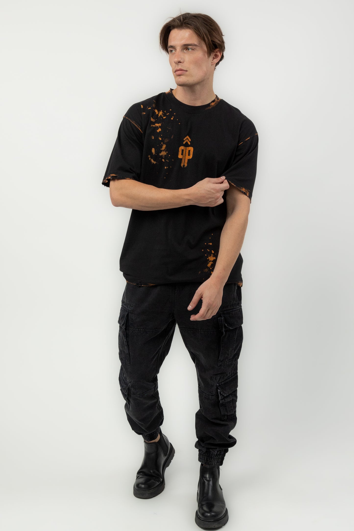 Burnished Logo Tee