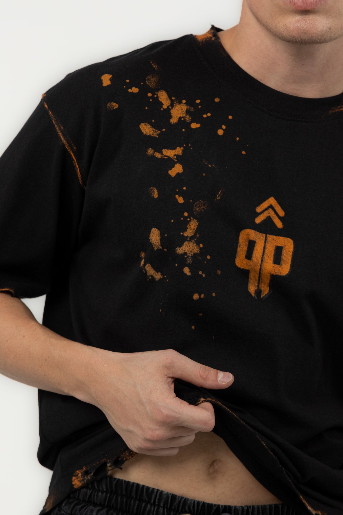 Burnished Logo Tee