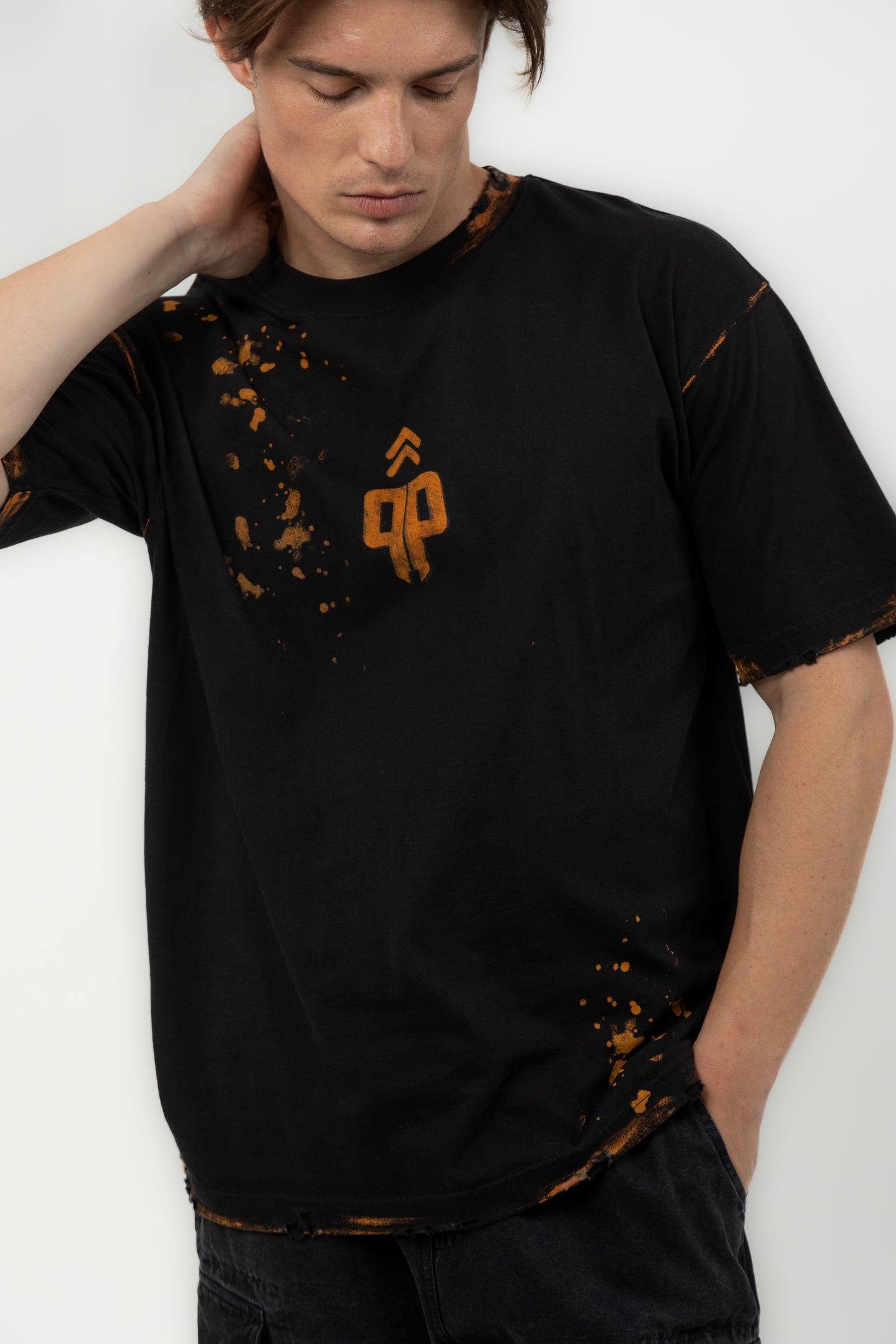 Burnished Logo Tee