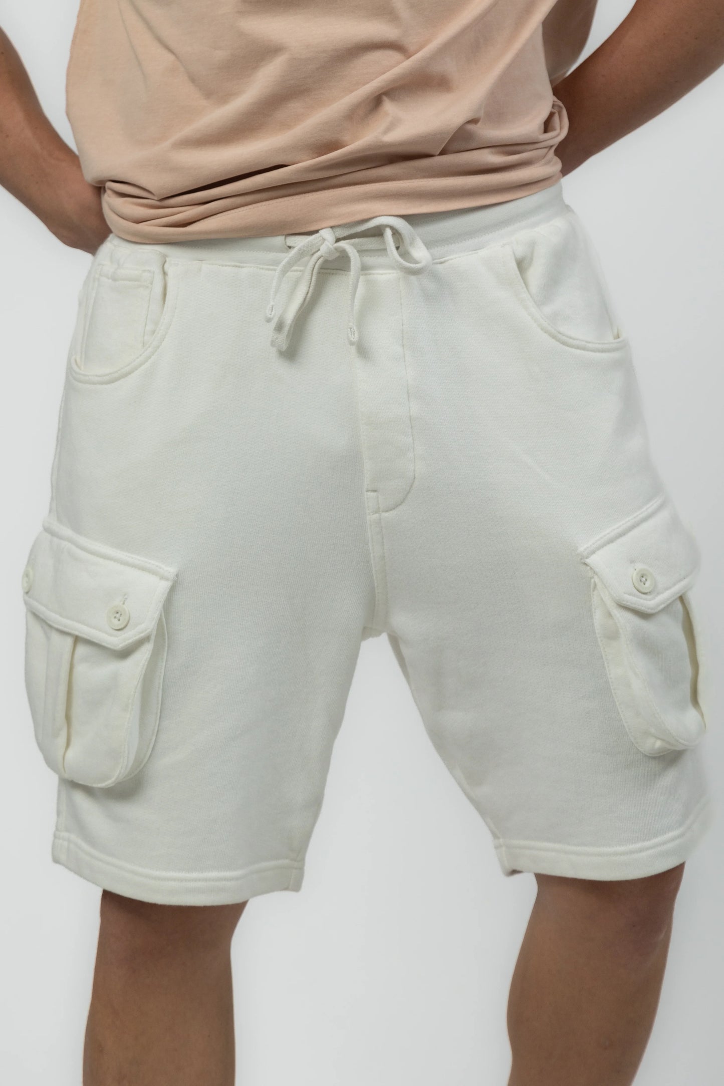 Knit Cargo Shorts