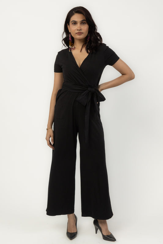 Peony Jumpsuit (Ebony)