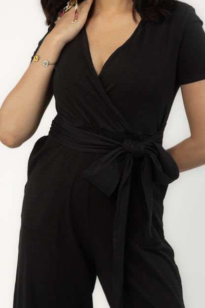 Peony Jumpsuit (Ebony)