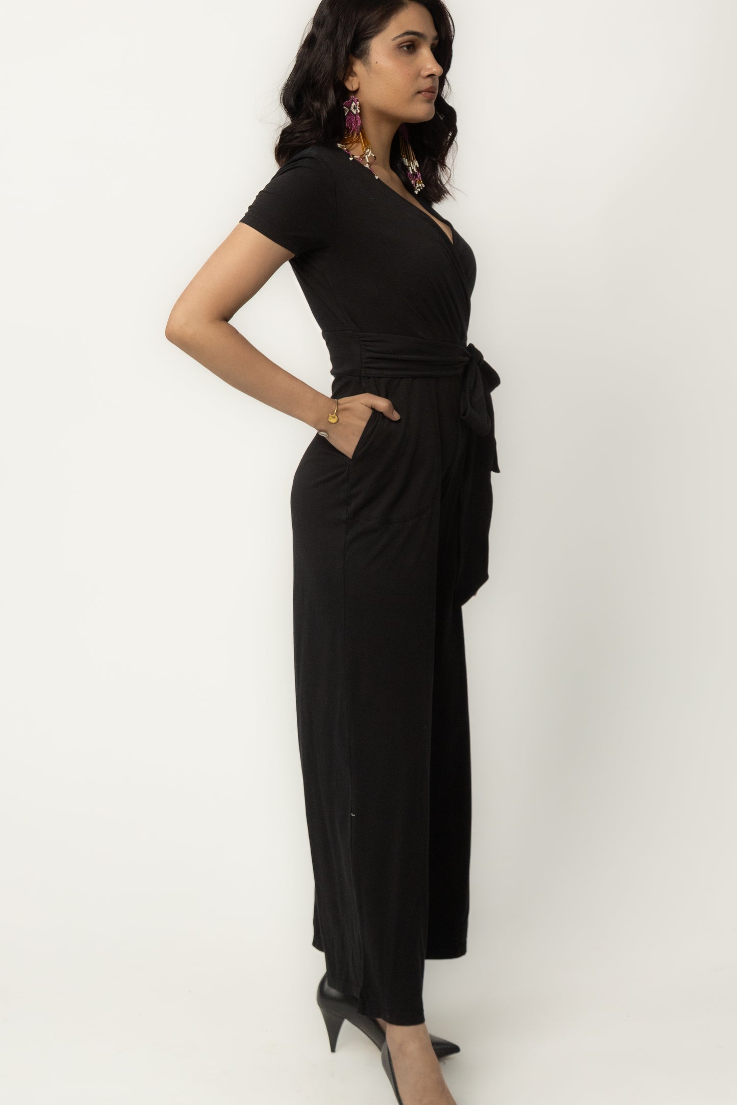 Peony Jumpsuit (Ebony)