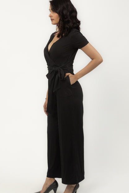 Peony Jumpsuit (Ebony)