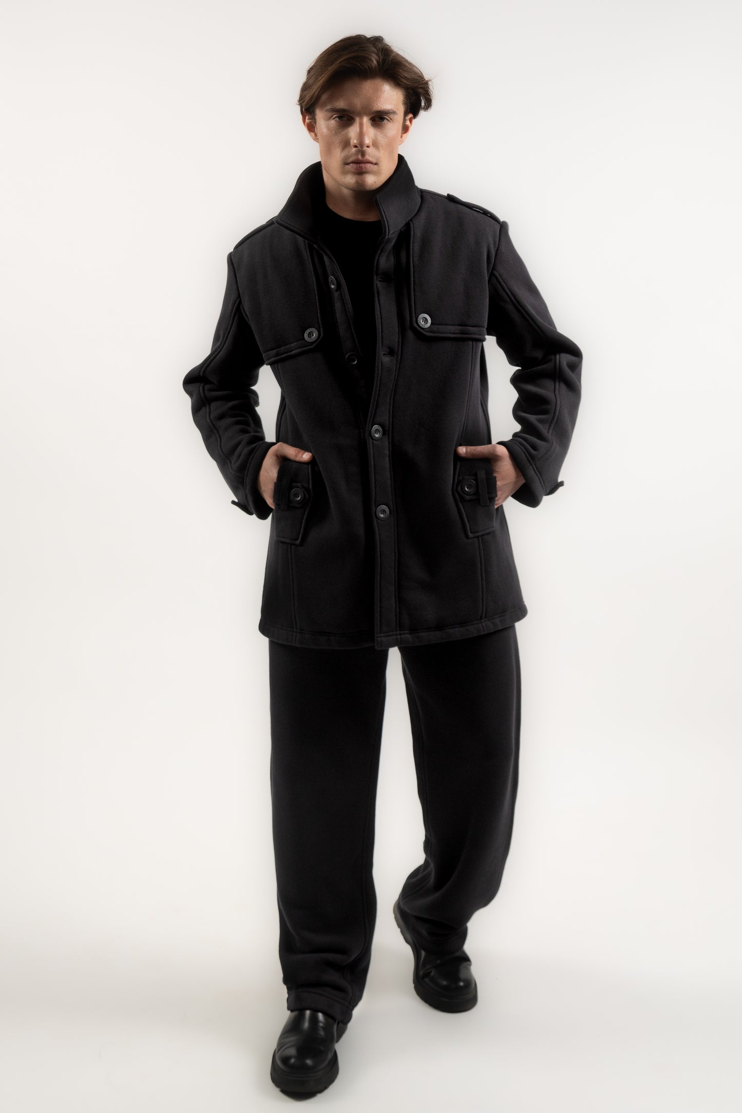 Trench Coat with Recycled Polyester