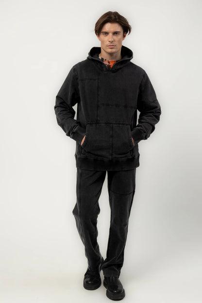 Urban Edge Vintage Fleece Hoodie