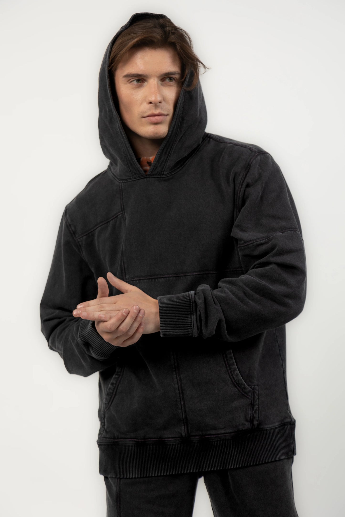 Urban Edge Vintage Fleece Hoodie