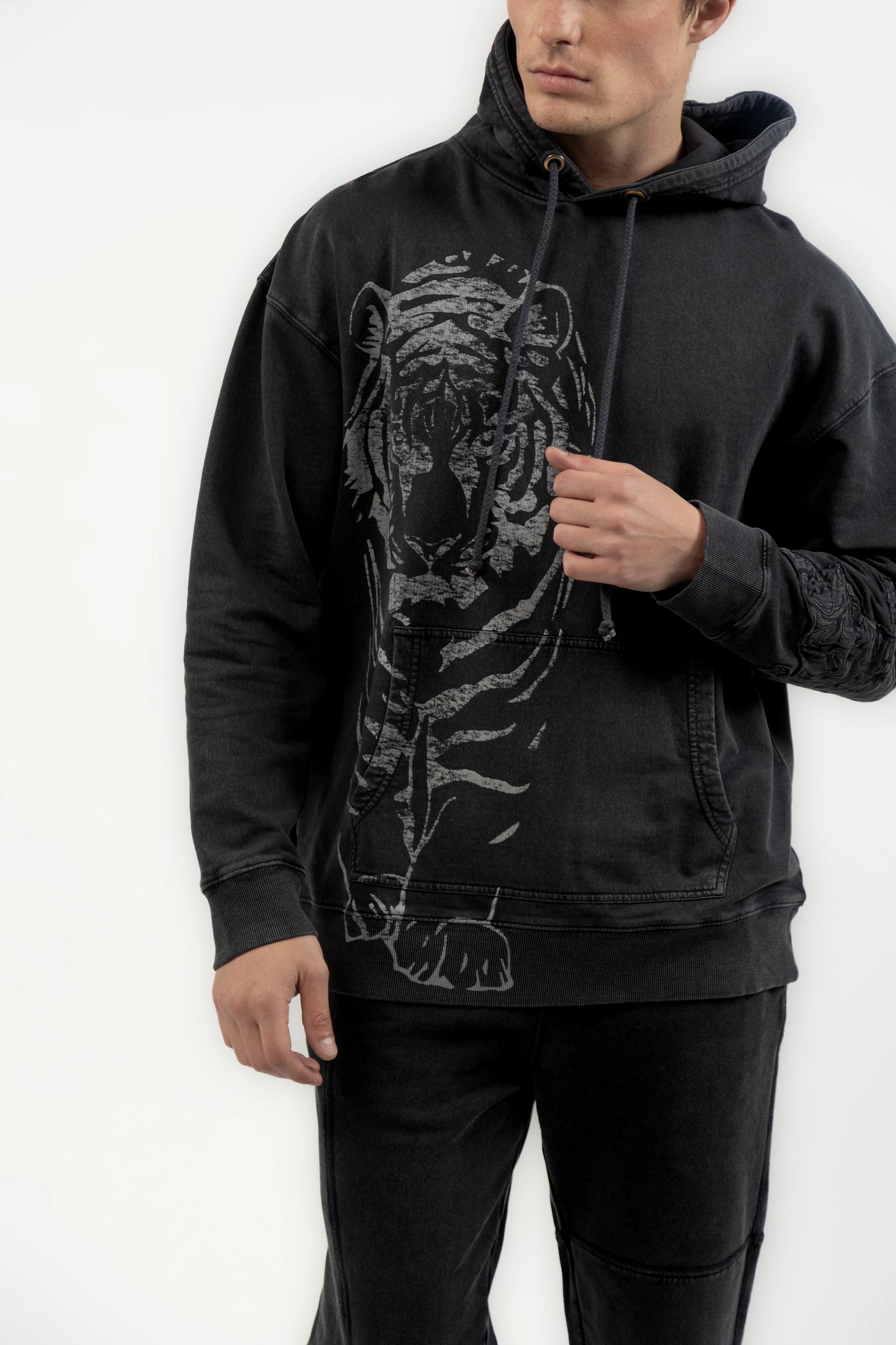 Tiger Graphic Hoodie