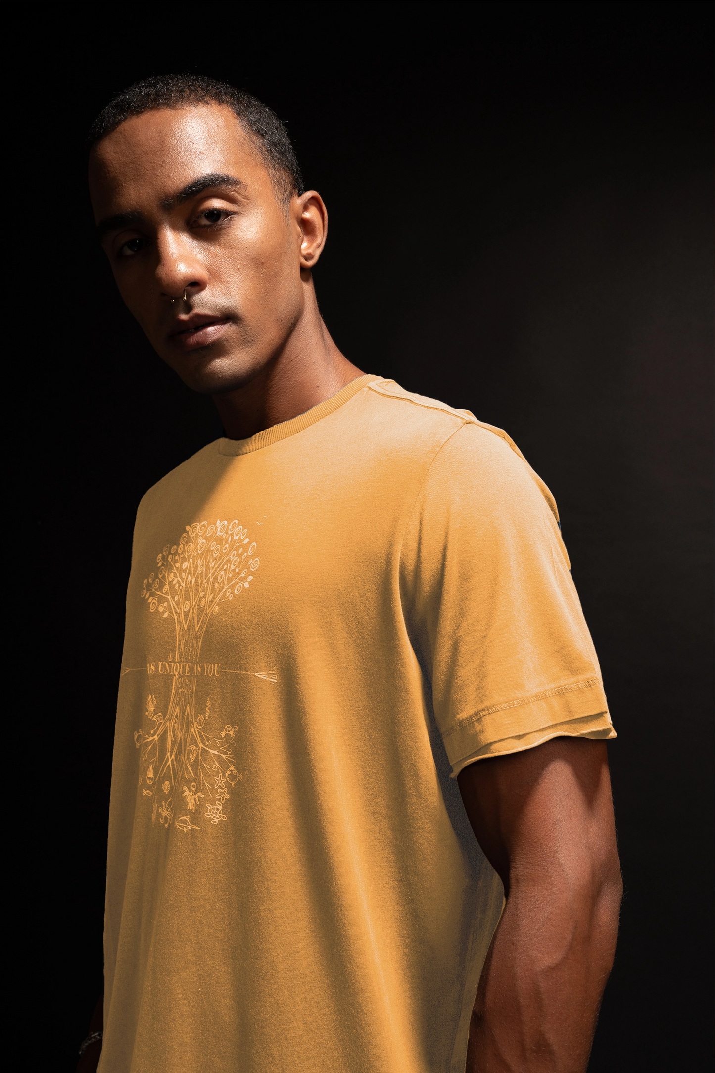 Sunflower Tee Unisex (Mango)