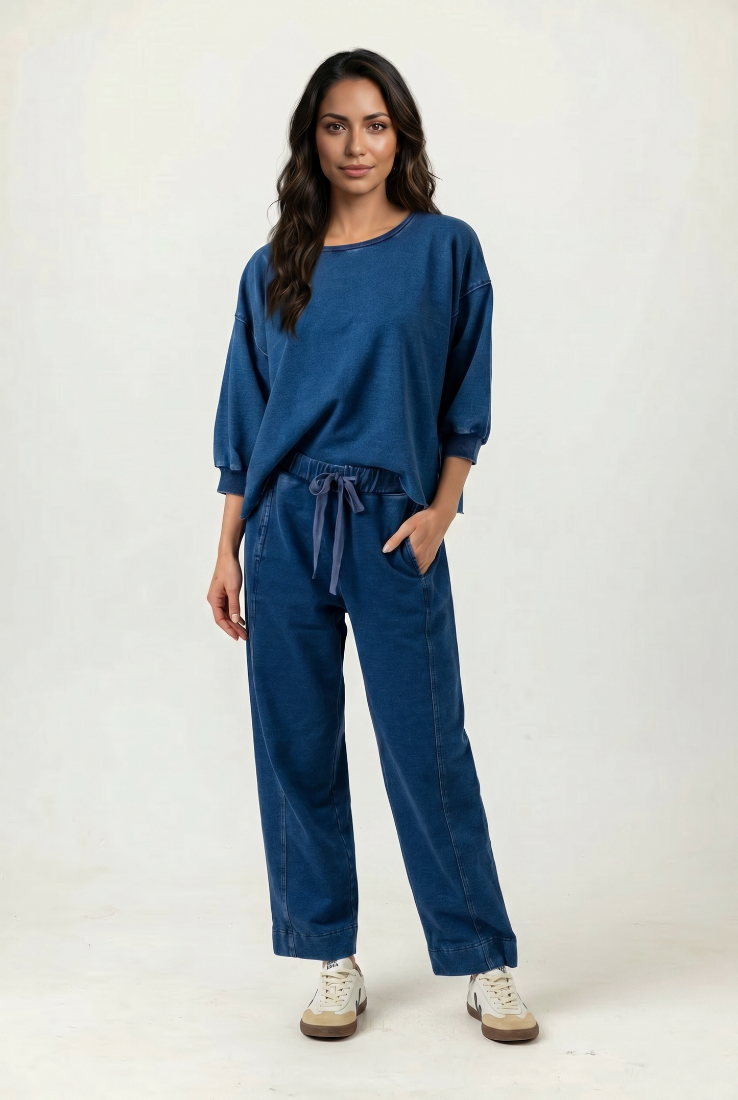 The Indigo Iris Wide-Leg Pants