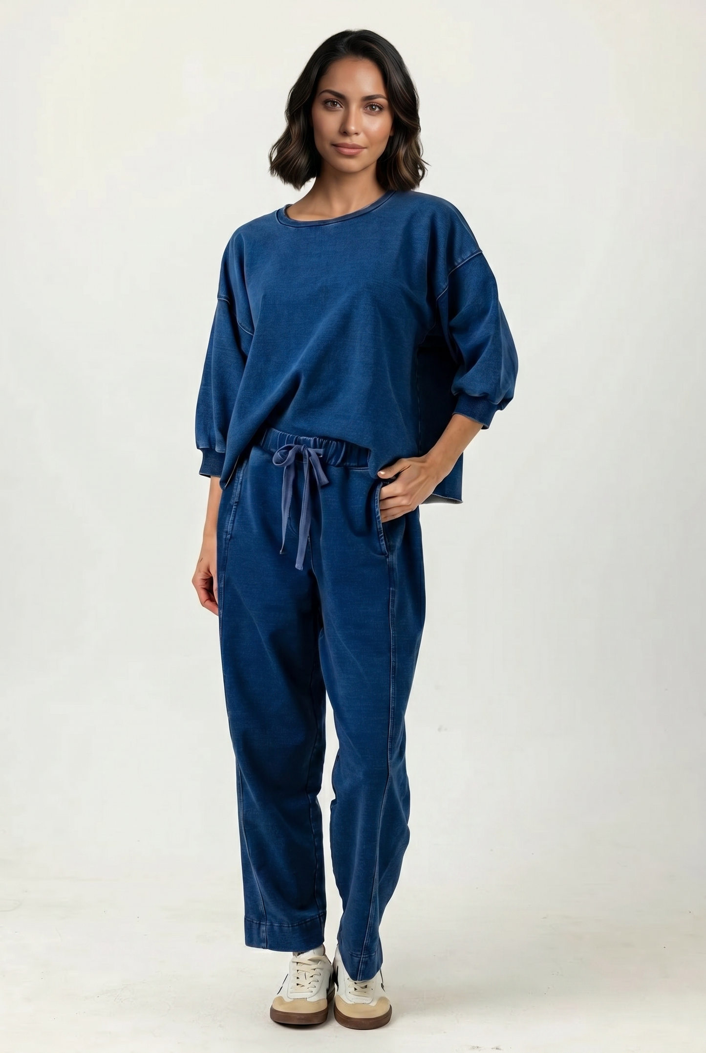 The Indigo Iris Wide-Leg Pants